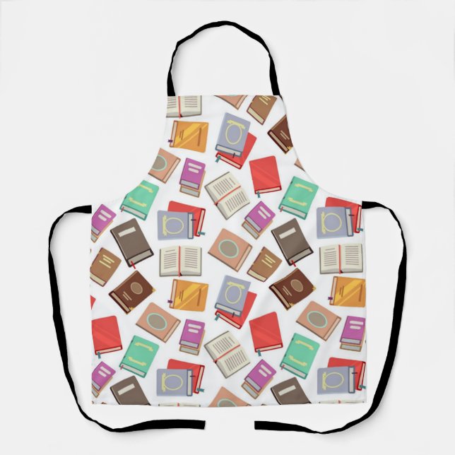 Tablier Motif de livre (Recto)