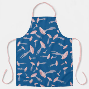 Tablier Motif de méduse de l'océan bleu profond