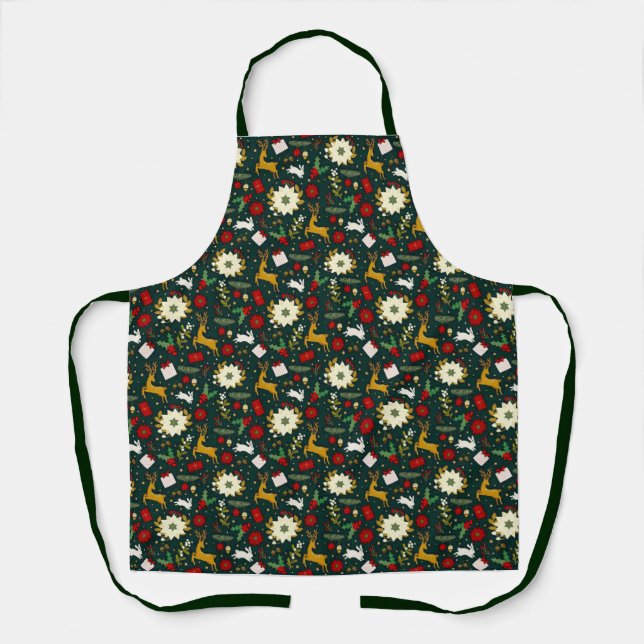 Tablier Motif de Noël    (Recto)