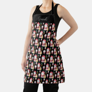 Tablier Motif de Noël Candy Père Noël