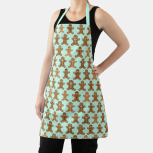 Tablier Motif de Noël Hommes Gingerbread