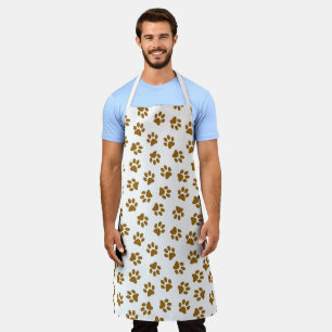 Tablier Motif De Pailles, Pailles De Chien, Pailles D'Or O
