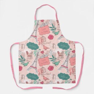 Tablier Motif de Paris