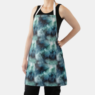 Tablier Motif de paysage cosmique Abstrait