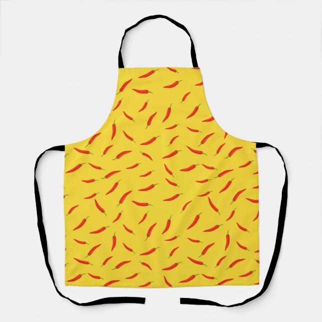 Tablier Motif de piments rouges (Recto)