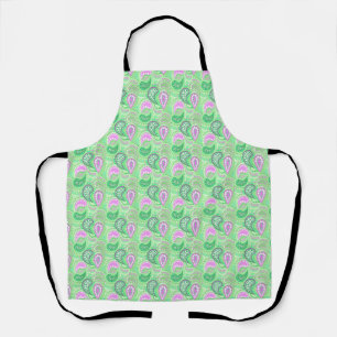 Tablier Motif de pois abstrait de concombres turcs