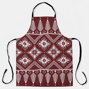 Tablier Motif de style ethnique géométrique asiatique