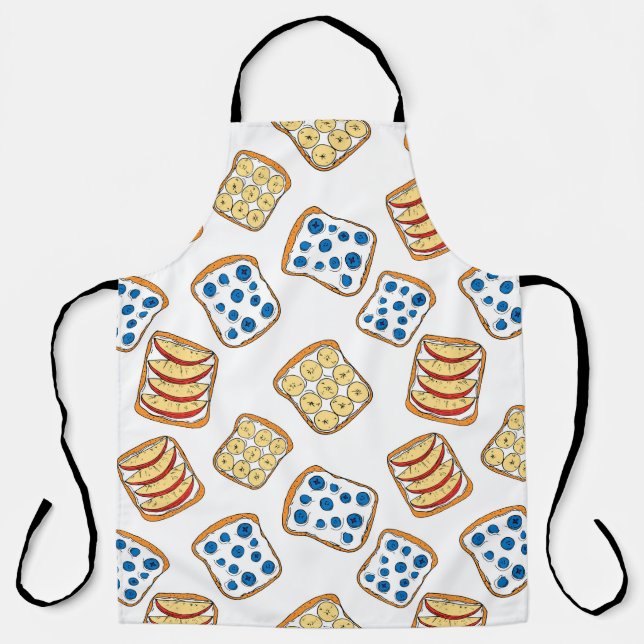 Tablier Motif de toast (Recto)