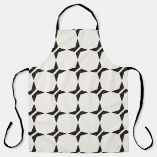Tablier motif de treillis transparent. Texture moderne et