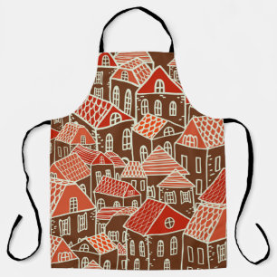 Tablier Motif de ville sans faille dans