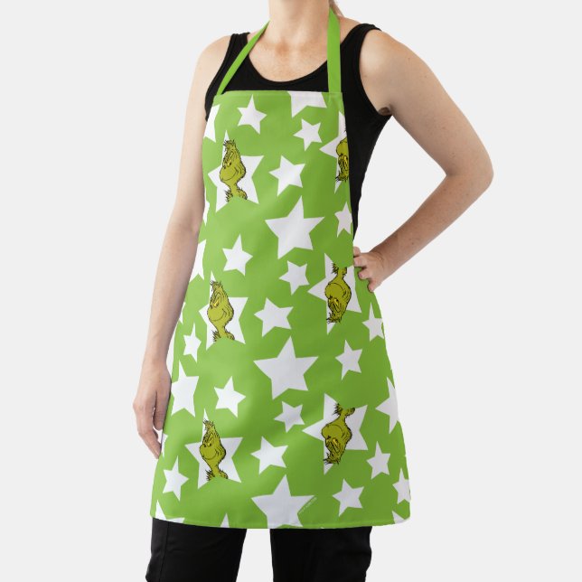 Tablier Motif d'étoile qui louche Grinch (Insitu)