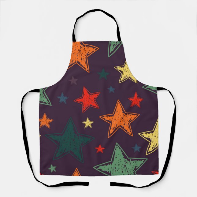 Tablier Motif d'étoiles (Recto)