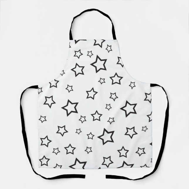 Tablier Motif d'étoiles (Recto)