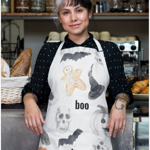 Tablier Motif d'horreur d'Halloween coloré  Bonne Hallowee
