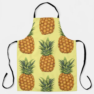 Tablier Motif d'illustration abstrait pour ananas mignon