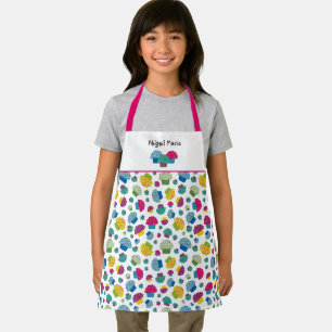 Tablier Motif d'illustration de cupcake