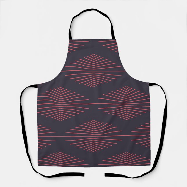 Tablier Motif d'illustration simple et traditionnel (Recto)