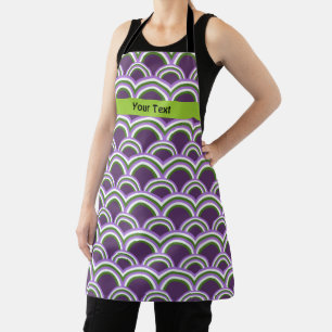 Tablier Motif d'indicateur de fierté de Genderqueer avec u