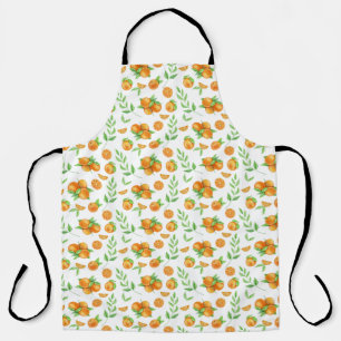 Tablier Motif d'orange et d'orange
