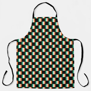 Tablier motif du drapeau À damiers Irlande