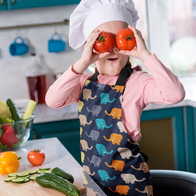 Tablier Motif éléphant (apron)