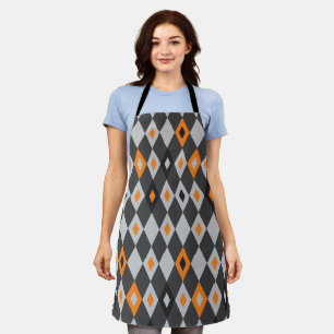Tablier Motif en losange 2