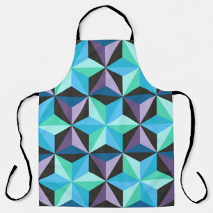 Tablier Motif en patchwork sans couture avec étoiles. âg