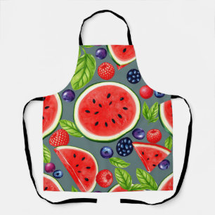Tablier Motif Été Pastèque Baie