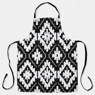 Tablier Motif ethnique vintage et transparent avec l'indi