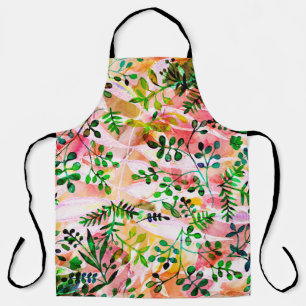 Tablier Motif feuille tropical répétant. Photo artistique
