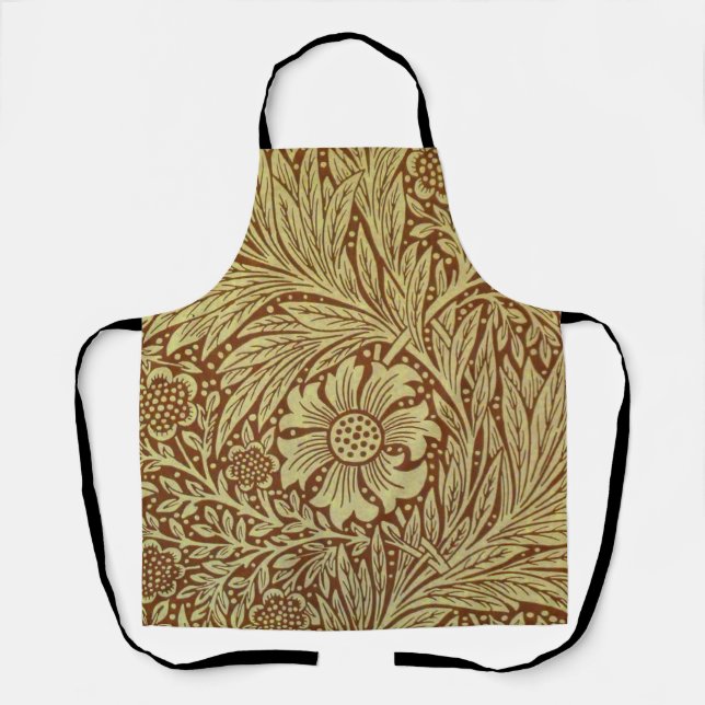 Tablier Motif Fleur Antique Marigold de William Morris (Recto)