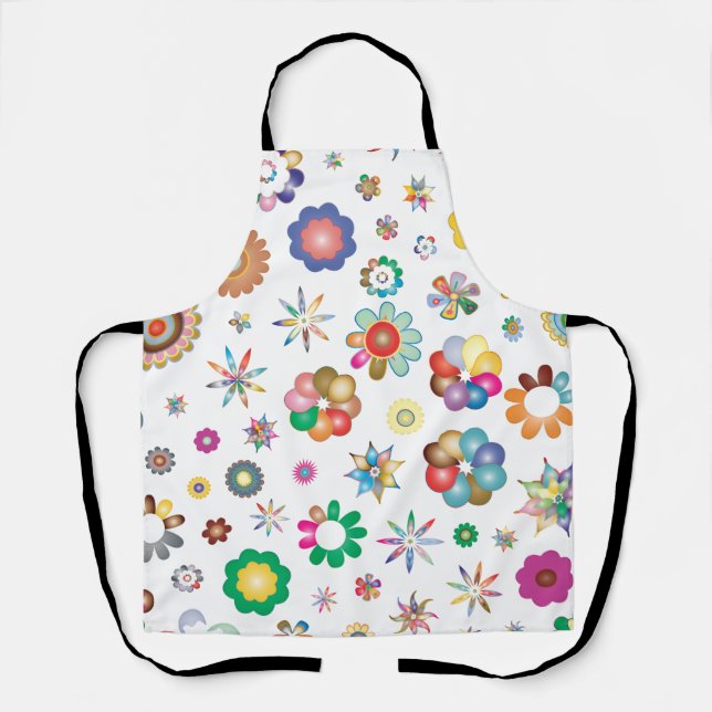 Tablier Motif floral (Recto)