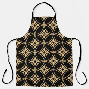 Tablier Motif floral abstrait sans couture. Arrière-groupe