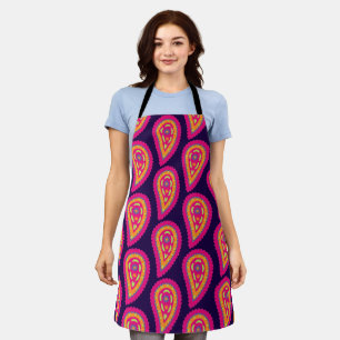 Tablier Motif floral bohème