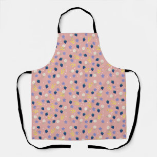 Tablier Motif floral de fleurs sauvages et de mûres