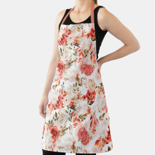 Tablier Motif floral des agrumes d'automne rustique