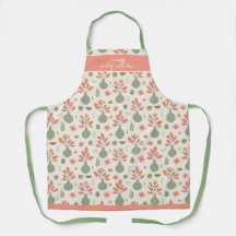 Motif floral doux — Cuisine avec amour