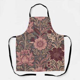 Tablier Motif floral inspiré de William Morris