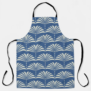 Tablier motif floral oriental transparent Abstrait Art déc