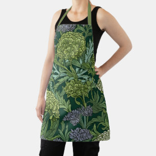 Tablier Motif floral sans couture de style William Morris