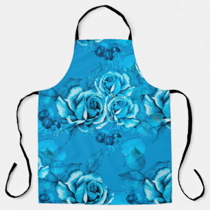 Tablier Motif Floral sans soudure. Éléments aquarelle. Mod