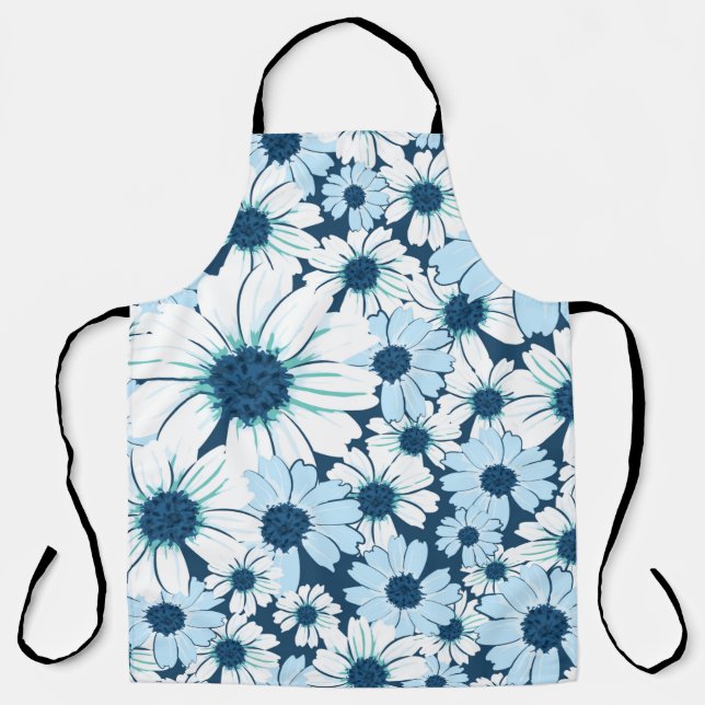 Tablier Motif floral sans soudure / textile de fleur, ab (Recto)