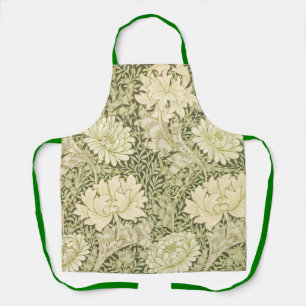 Tablier Motif floral vert de William Morris
