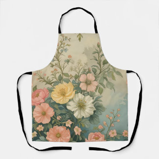 Tablier Motif floral vintage
