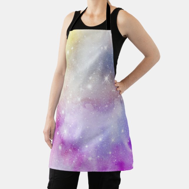 Tablier Motif Galaxie Arc-en-ciel Coloré (Insitu)