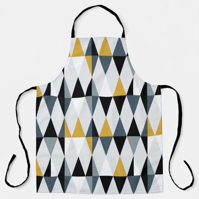 Tablier Motif géométrique abstrait moderne sans couture av (Recto)