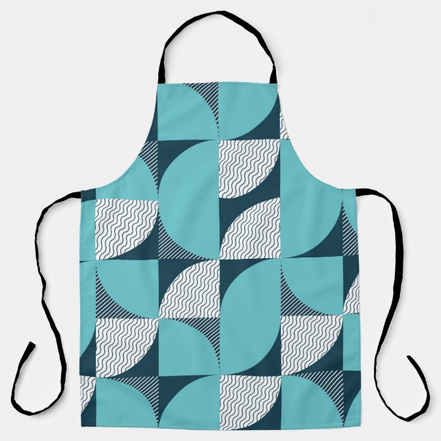 Tablier Motif géométrique créatif (Recto)