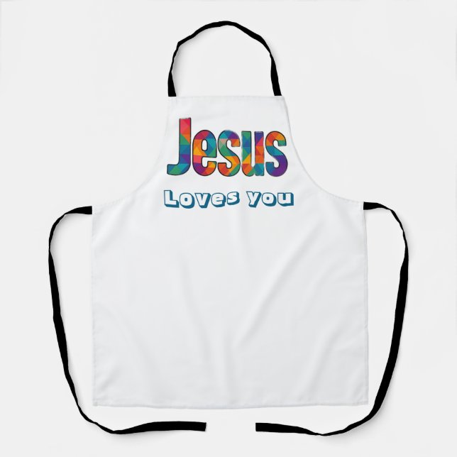Tablier motif géométrique de Jésus (Recto)