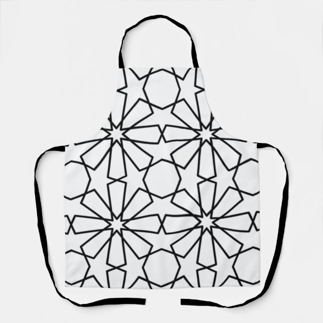 Tablier Motif géométrique islamique Design arabe (Recto)