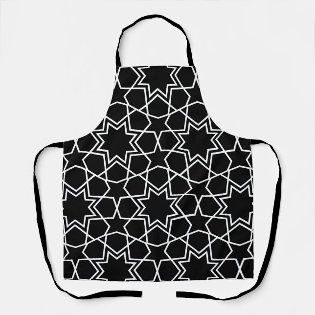 Tablier Motif géométrique islamique Design arabe (Recto)